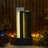 38.25"H Oversized Morden Textured Surface Polyresin Outdoor Floor Fountain With Pump And LED Light (KD)