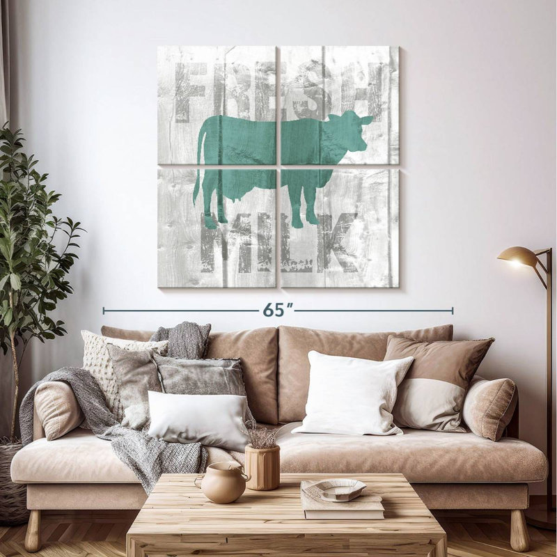 Brampt Fresh Milk, 45" H x 45" W