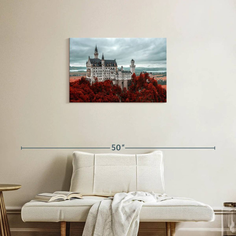 Château Lilie Grand Neuschwanstein, H 20 po x l 30 po