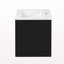 Armoire murale suspendue 24 po avec tiroir double, petit lavabo de salle de bain rectangulaire flottant avec trou de robinet simple et trop-plein, armoire de salle de bain moderne avec lavabo en céramique-1182974046