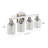 Vanity Light With Clear Glass Shades-1499643688-1499643694-1499643695