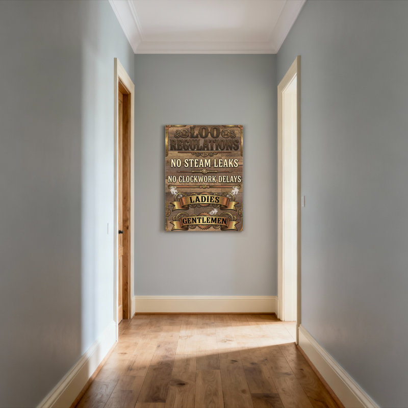 Impression d'art sur toile tendue Steampunk, H 24 po x l 16 po