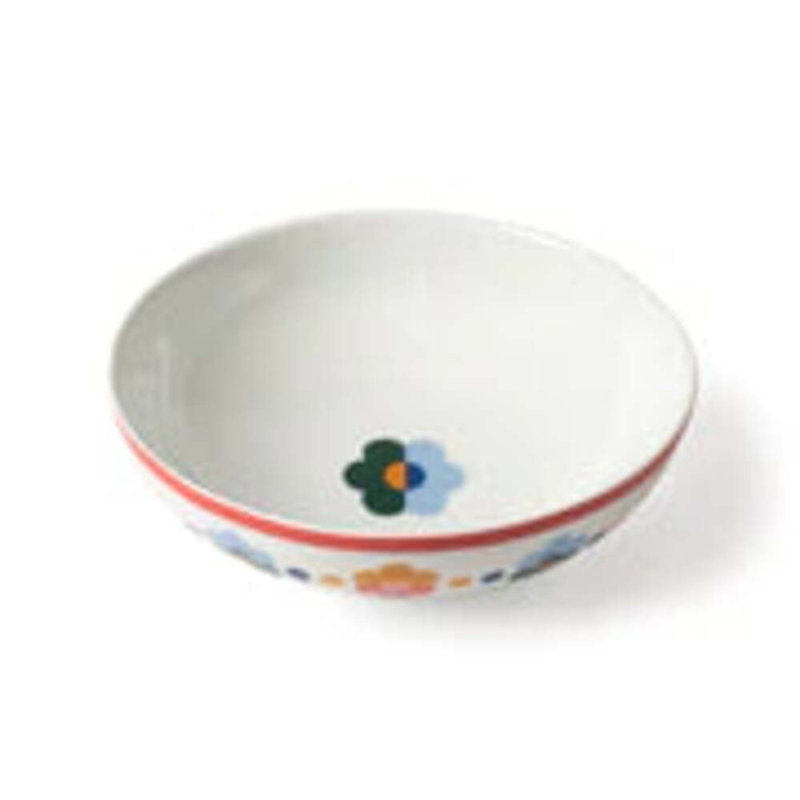 Floral Handmade Porcelain Cereal Bowl