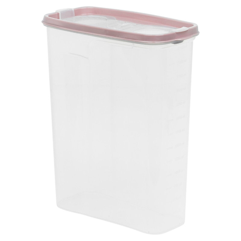 Kallie Food Storage Container, Pink/White