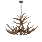 Rustic Lodge 8 - Light Chandelier