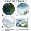 Montagnes aquarelles dans le parc national Jasper - ensemble d'art mural Canada-1591998753-1591998758-1591998759
