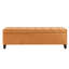 Banc de rangement à couvercle rabattable rembourré Avera-1550733878