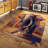 Unique Artistic Floral Pattern With Pile Soft Printed Rug Ideal for Enhancing the Aesthetic Appeal of Your Living Space-1727755992