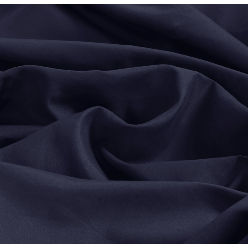 Kirke Flannel Fitted Sheet, Navy, Kingsize (5')
