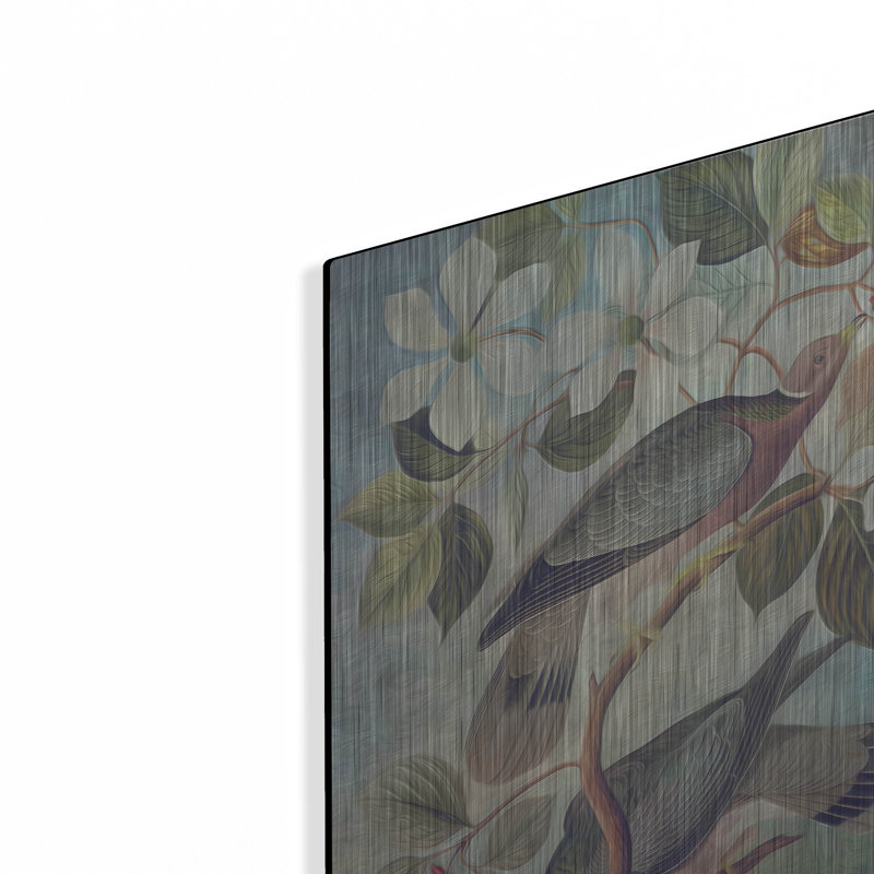 «Painted Plumage Two» par Steve Hunziker OOB, H 16 po x l 12 po