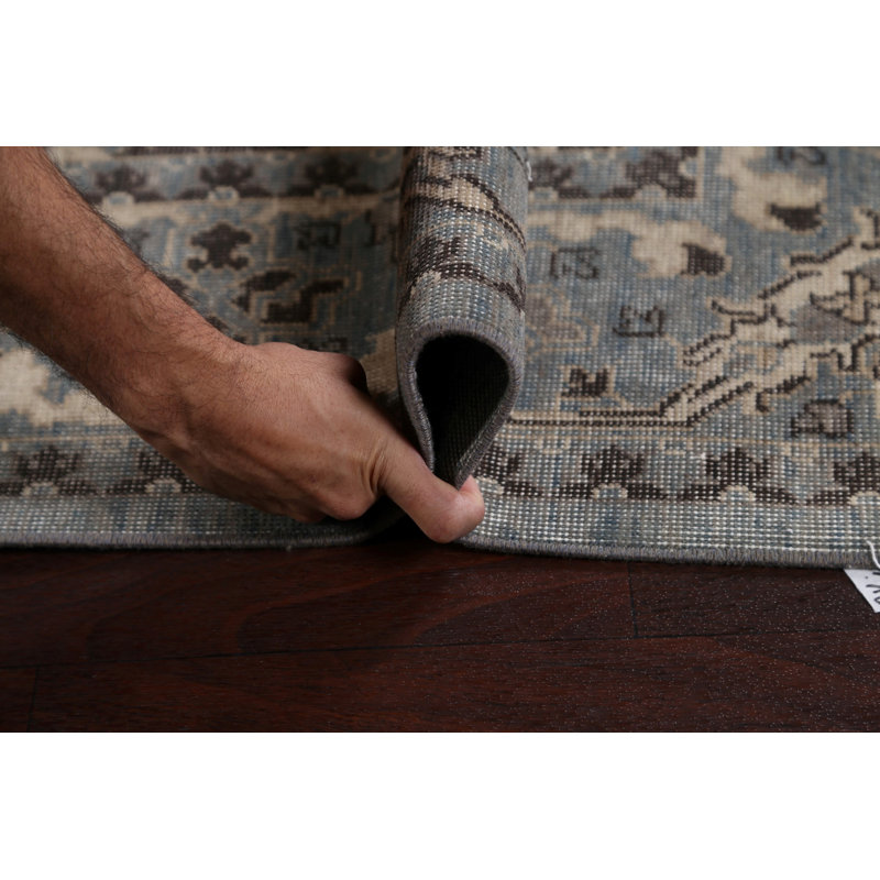 Tapis noir / ivoire Ziegler