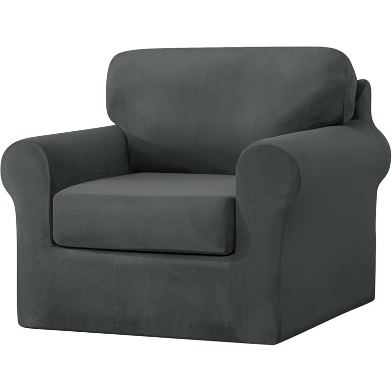 Outdoor Patio Sofa Cover, Dark Grey