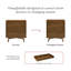 Commode 3 tiroirs assemblée Palma-1414405770