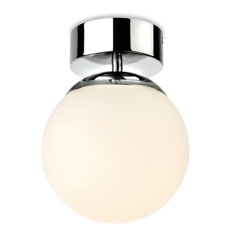 Glass LED Semi Flush Mount