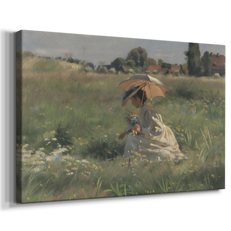 Paysages rétro-DCCDXL-III - Cavas enveloppés de galerie, 32 x 48