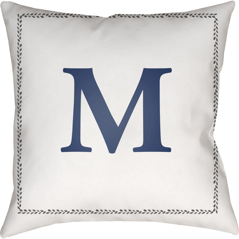 Outdoor Throw Pillow, 18" H x 18" W x 4" D, M