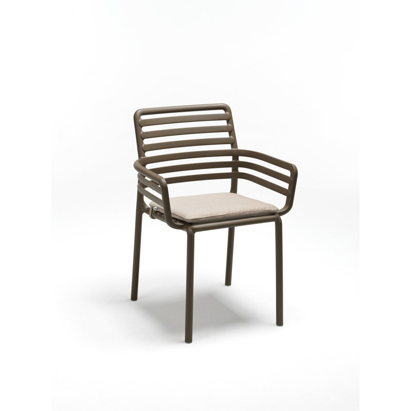Doga Outdoor Dining Armchair, Tabacco