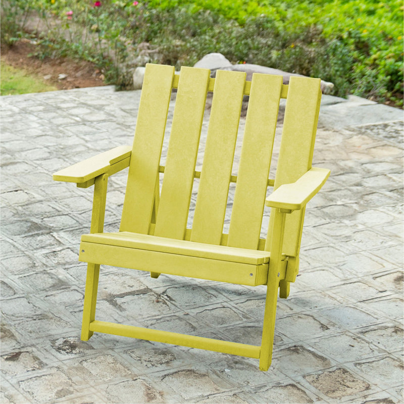 Chaise Adirondack Shore, Jaune