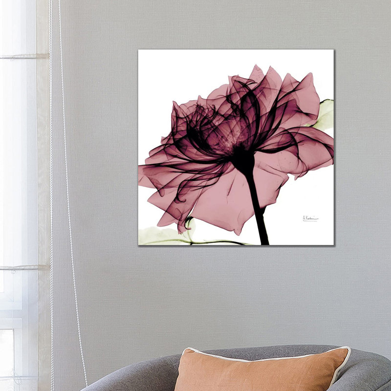 Chianti Rose I by Albert Koetsier - Wrapped Canvas Painting, 66.04 cm H x 66.04 cm W x 3.175 cm D