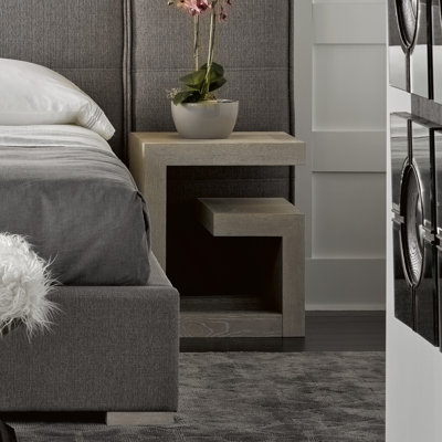18" Wide Modern Bedside Table