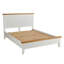 Easton Solid Wood White Double Bed Frame