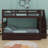 Full over Full Bunk Bed with Built-In Stairs , Trundle Bed Included-114851738