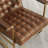 Hunter 32.28'' W Button Tufted Genuine Leather Upholstered Accent Lounge Armchair (Set of 2)-1460412693