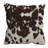 Cow Hide Print Throw Pillow