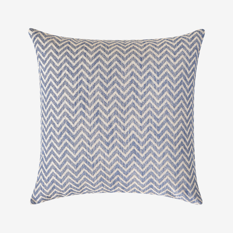 Square Cushion, Blue
