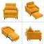 Fauteuil confortable pour petit appartement avec balcon et canapé-lit-202584207