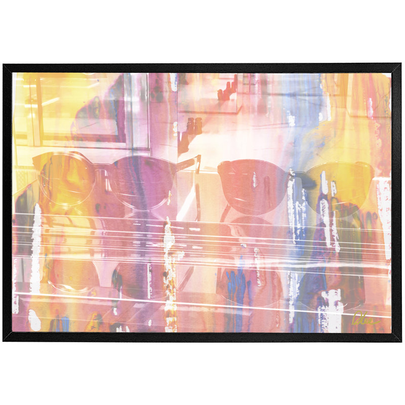 Single Picture Frame Print, Black, 76cm H x 114cm W x 4cm D