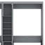 Deux lits escamotables doubles avec armoires et tablettes-756723469