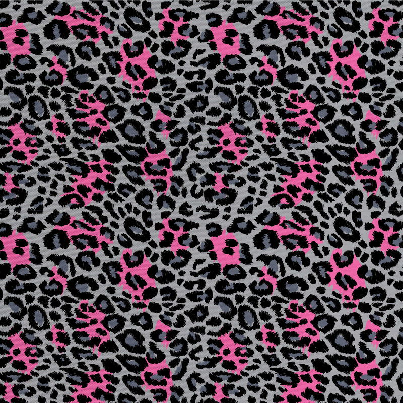 Tissu leopard, l 58 po x L 108 po