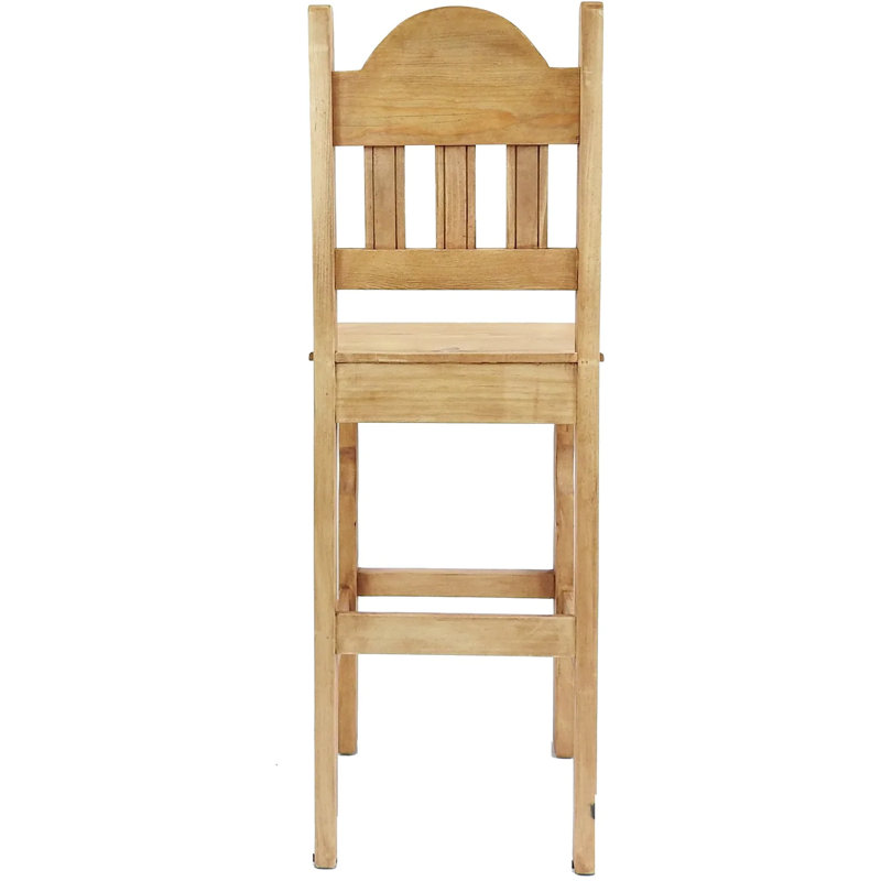 Denia Solid Wood Counter Stool