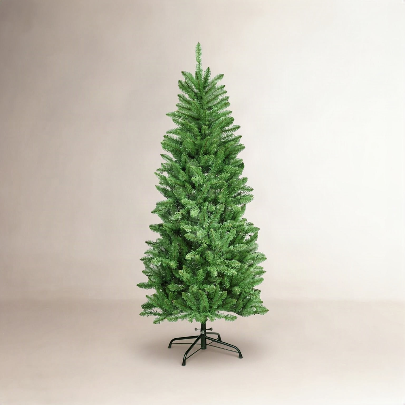 White Flocked 7' Pre-Lit Pine Christmas Tree, 5' H