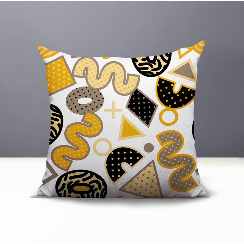 Coussin carré intérieur / extérieur Trixel, Carré 20 po