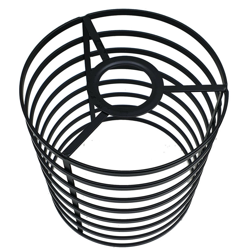 40.64cm H Metal Novelty Lamp Shade ( Uno ) in Black