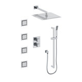 Complete Shower System with Rough-in Valve