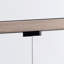 Buffet de cuisine avec 4 tablettes blanc et taupe foncé