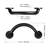 PLUS Corner Shelf 14" in Matte Black, Grab Bar for Bath and Shower Safety (500 lb. Capacity)