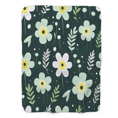 Jeté en sherpa gris 1 pièce Sage Grey Garden