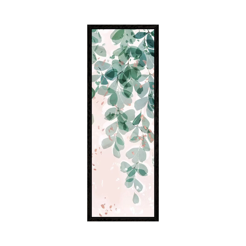 Mizzle I 1 Piece Panoramic Wall Art on Canvas, 152.4 cm H x 50.8 cm W, Black Framed