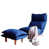 Tissu bleu foncé est en rupture de stock