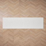 Feya Machine Woven Synthetic Aera Rug in White