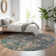 Premium Machine Washable Cerrito Green Rug