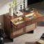 Buffet simple en rotin-103201170