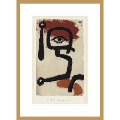 «Kettledrummer» par Paul Klee, impression giclée sur cadre