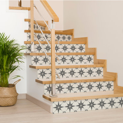 8" Vinyl Peel & Stick Mosaic Tile