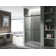 Kahn 60" W x 76" H Double Sliding Frameless Shower Door