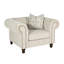 Chaise avec accoudoirs roulés Eastridge Chesterfield